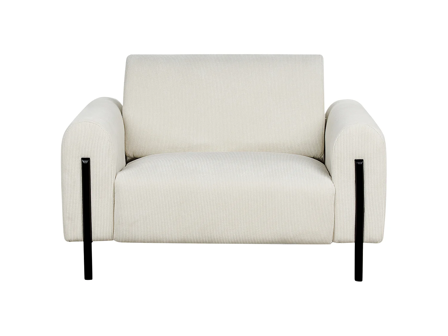 Fauteuil ASKIM Corduroy Gebroken wit