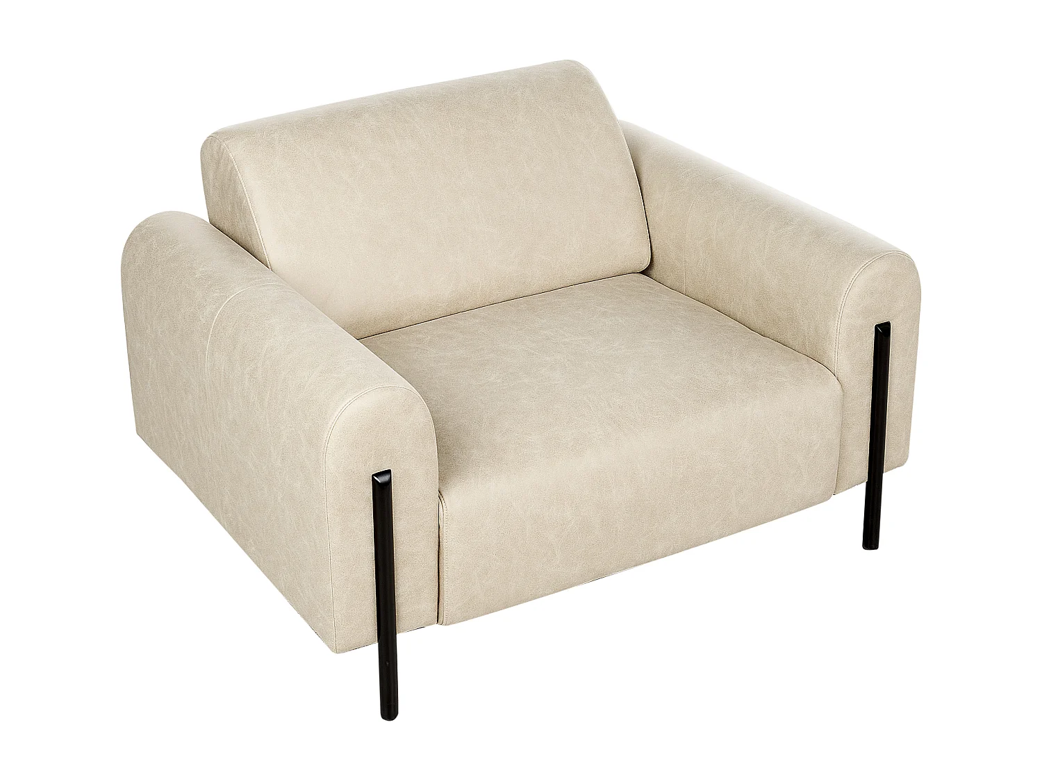 Fauteuil ASKIM Tissu Beige