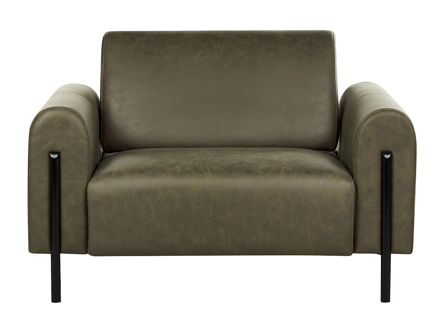 Fauteuil ASKIM Stof Donkergroen