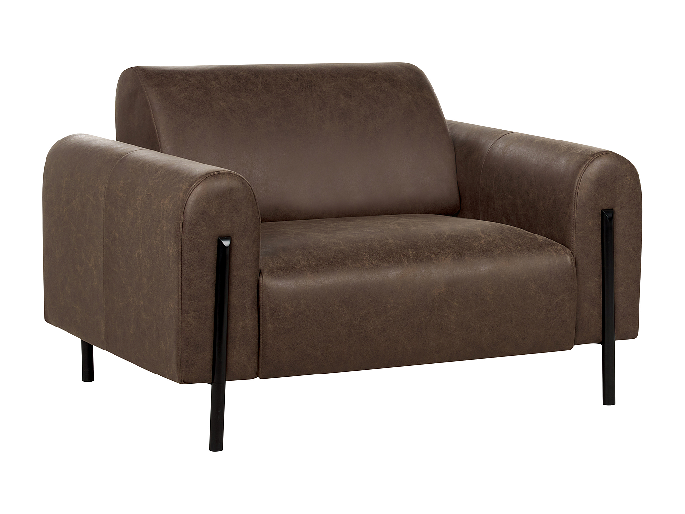 Fauteuil Marron foncé ASKIM