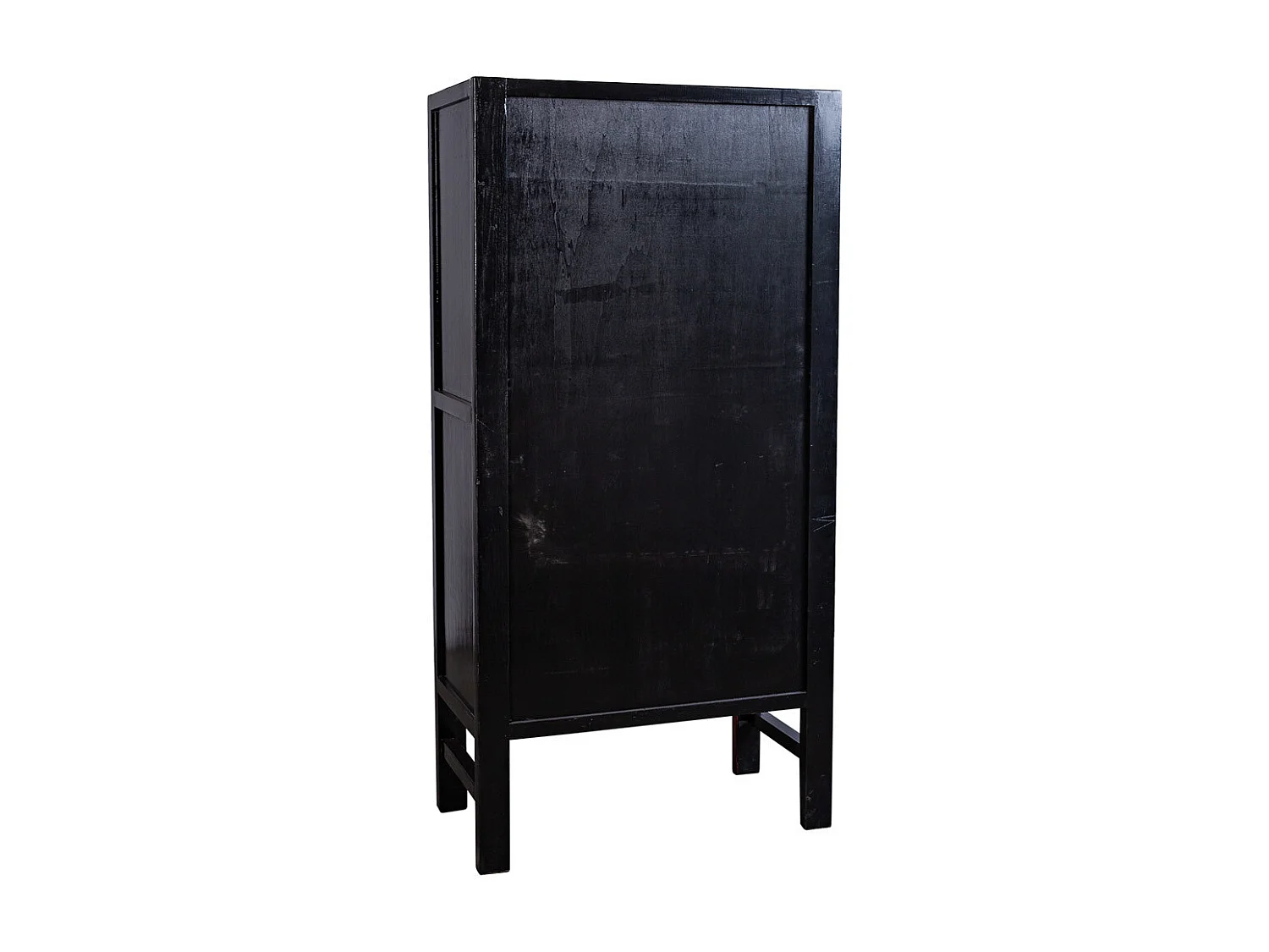 Armoire en bois rouge 80x38,5x174,5h