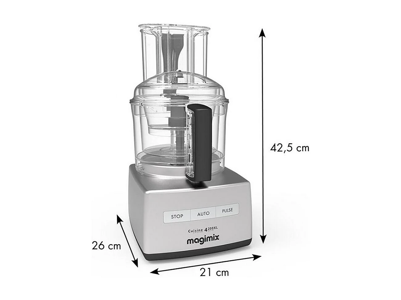 Robot cuisine System 4200 XL chrome mat