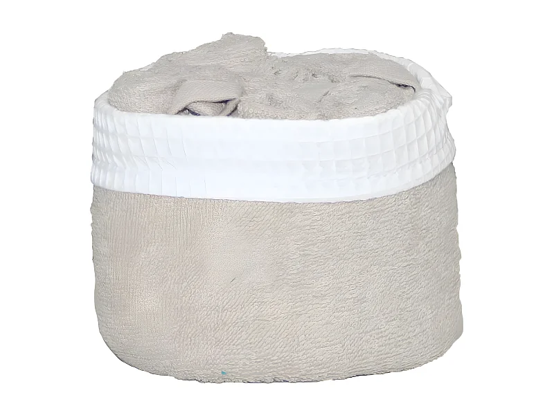 Cesta invitados con toallas 30 x 30 cm