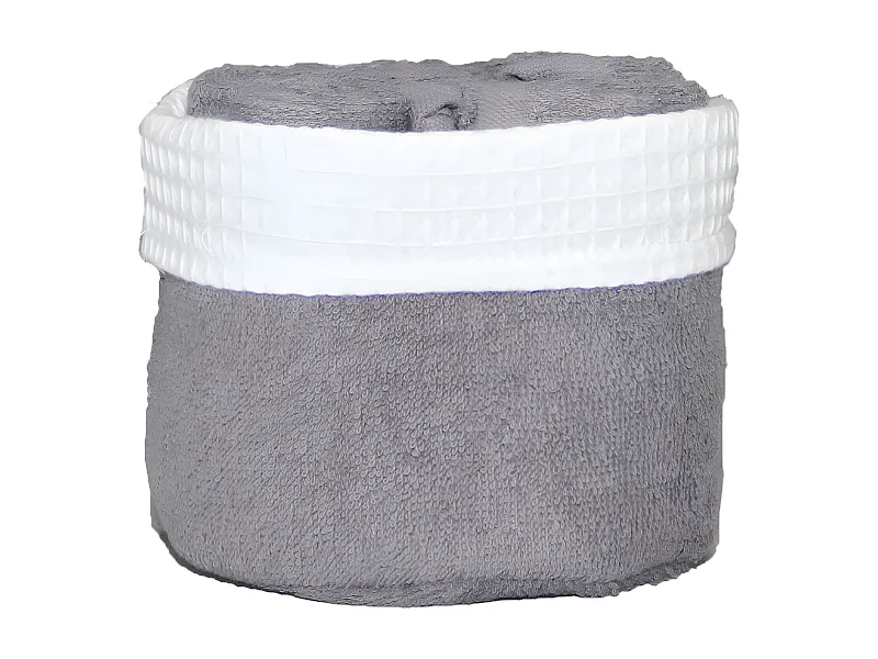 Cesta invitados con toallas 30 x 30 cm