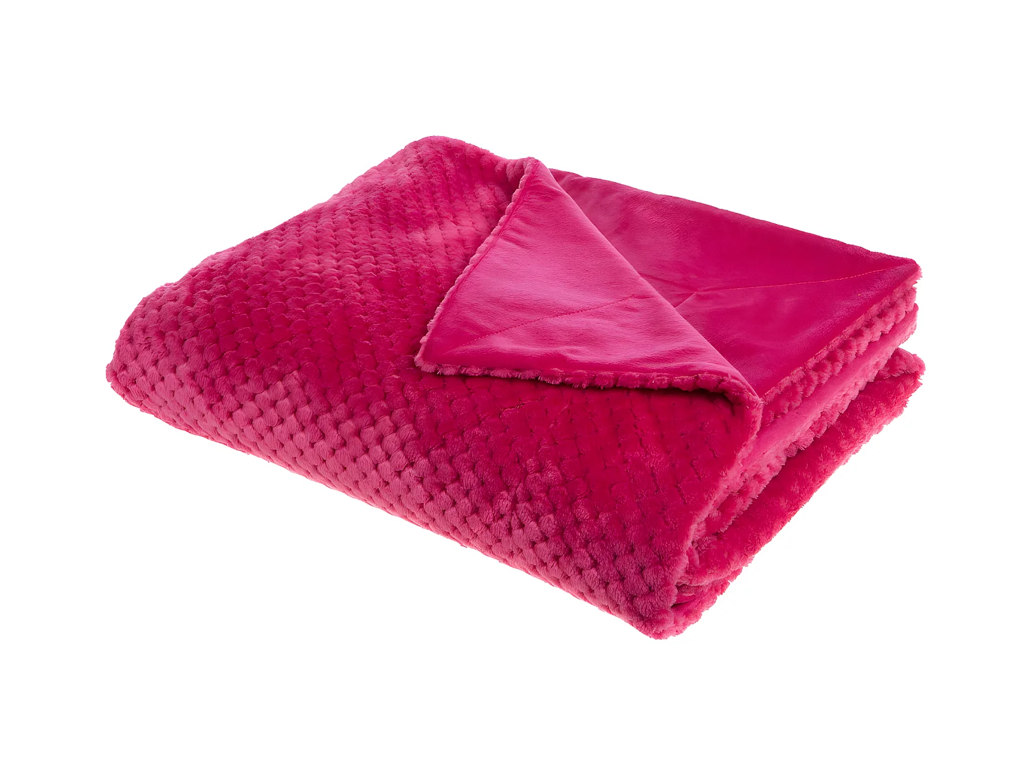 Plaid Damier Fushia 130x170 cm