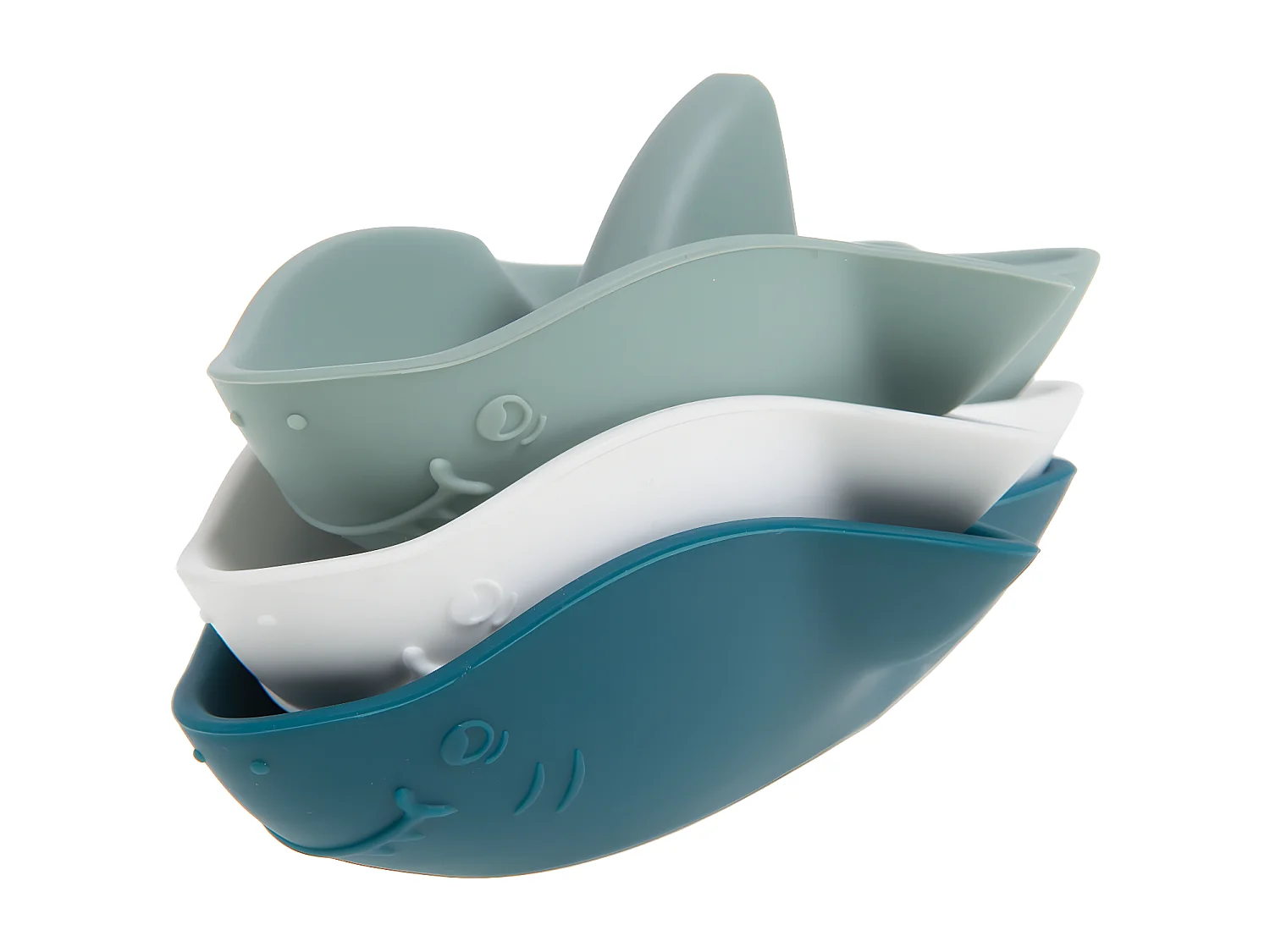 Lot de 3 jouets bain requins