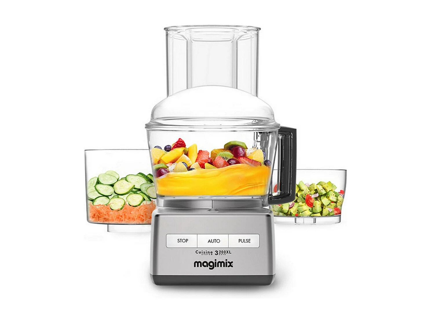 Cuisine système compact 3200 XL chrome blanc