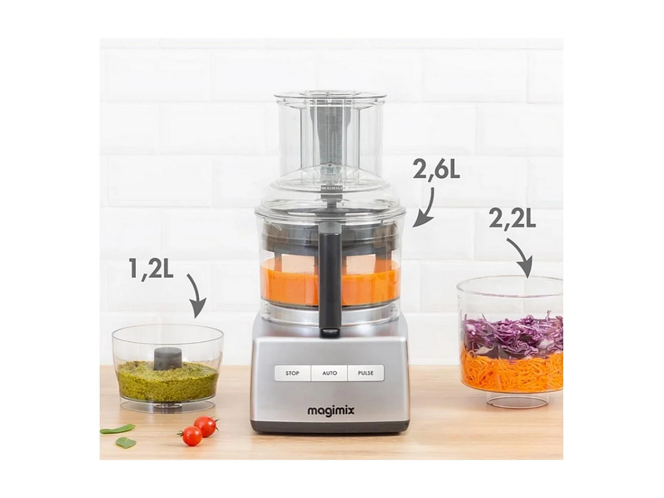 Cuisine système compact 3200 XL chrome blanc