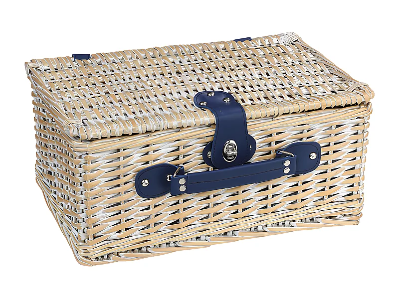 Panier pique-nique Arolo blanc