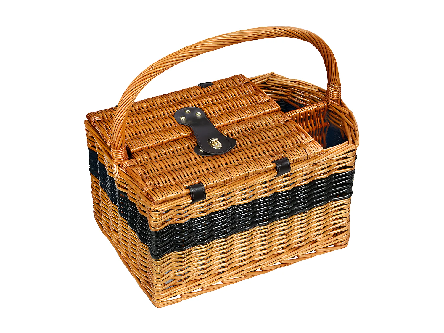 Panier pique-nique Cernob brun