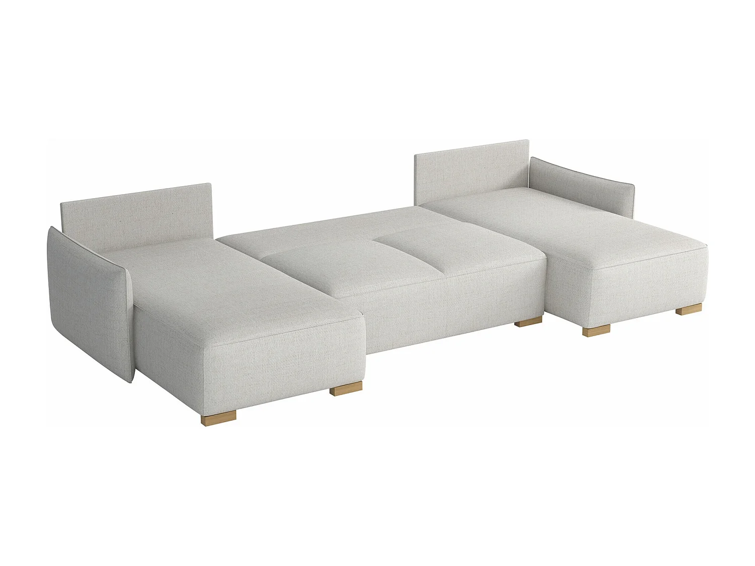 Sofá rinconero Columbus 218, Negro, Función de descanso, Almacenaje, 328x155x87cm