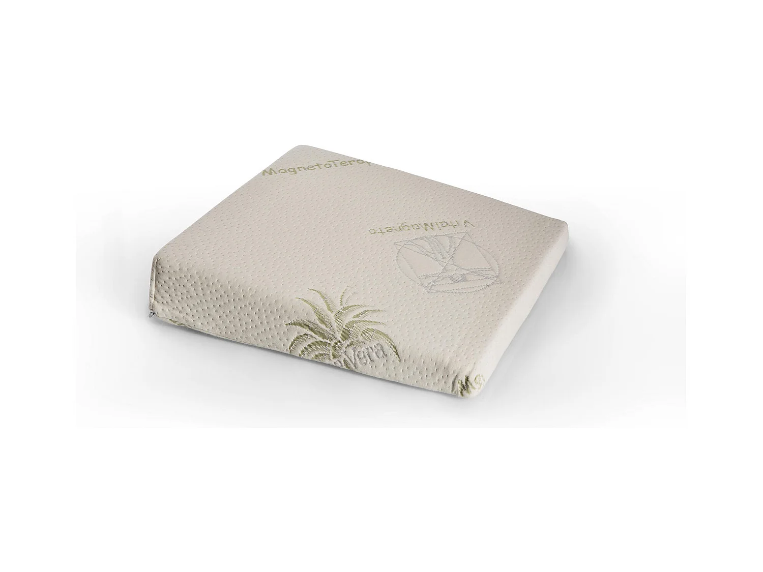 Siège compensé Coussin en mousse à mémoire de forme blanche