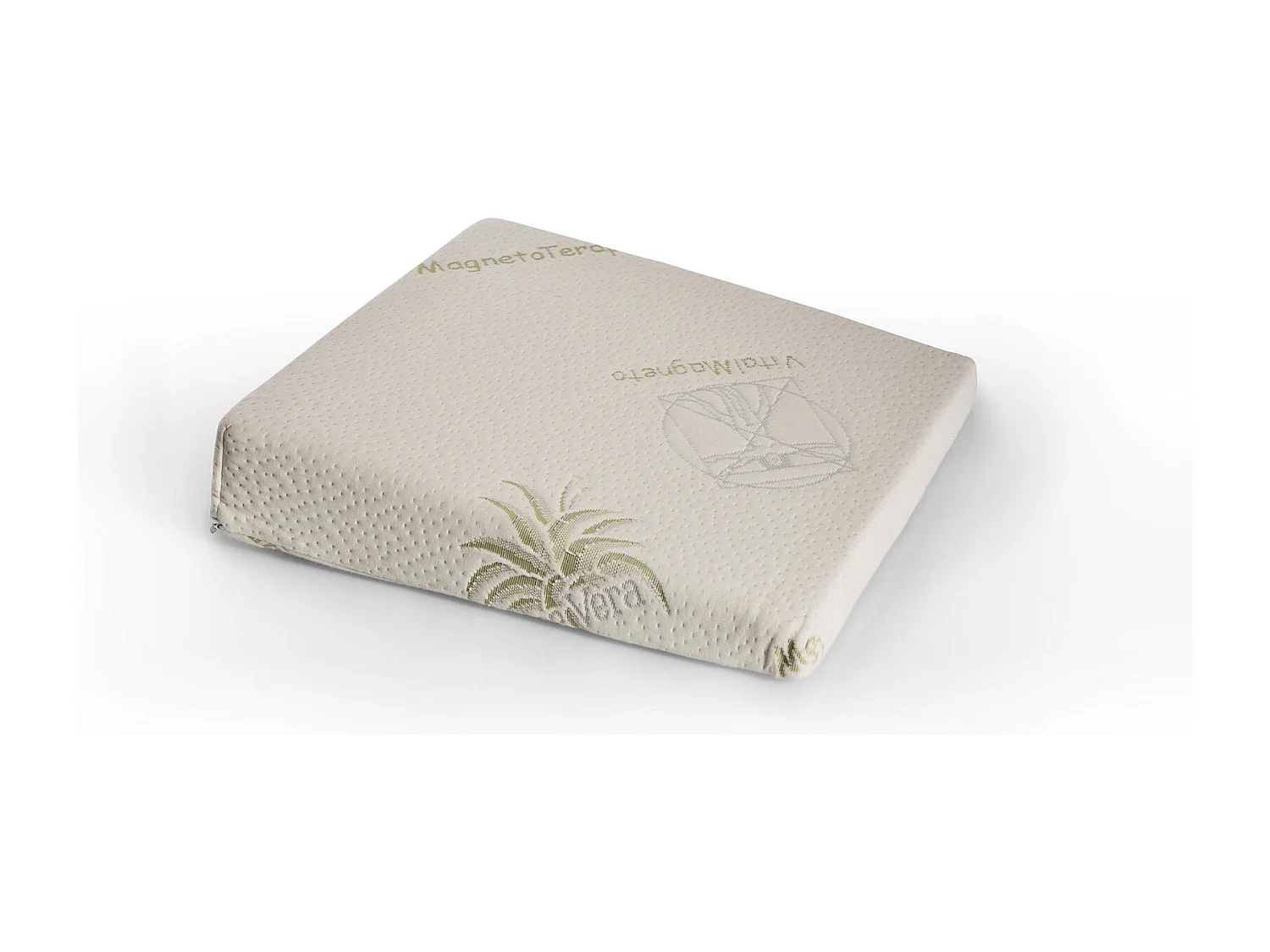 Siège compensé Coussin en mousse à mémoire de forme blanche