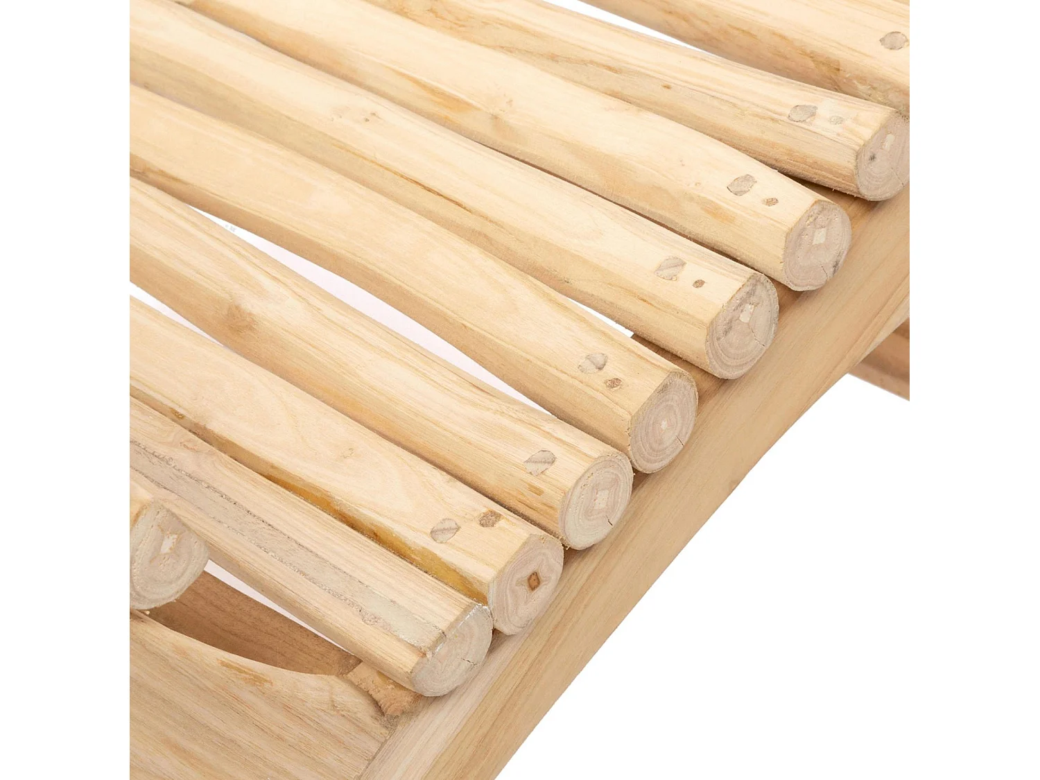 Fauteuil insulaire élégant en bois