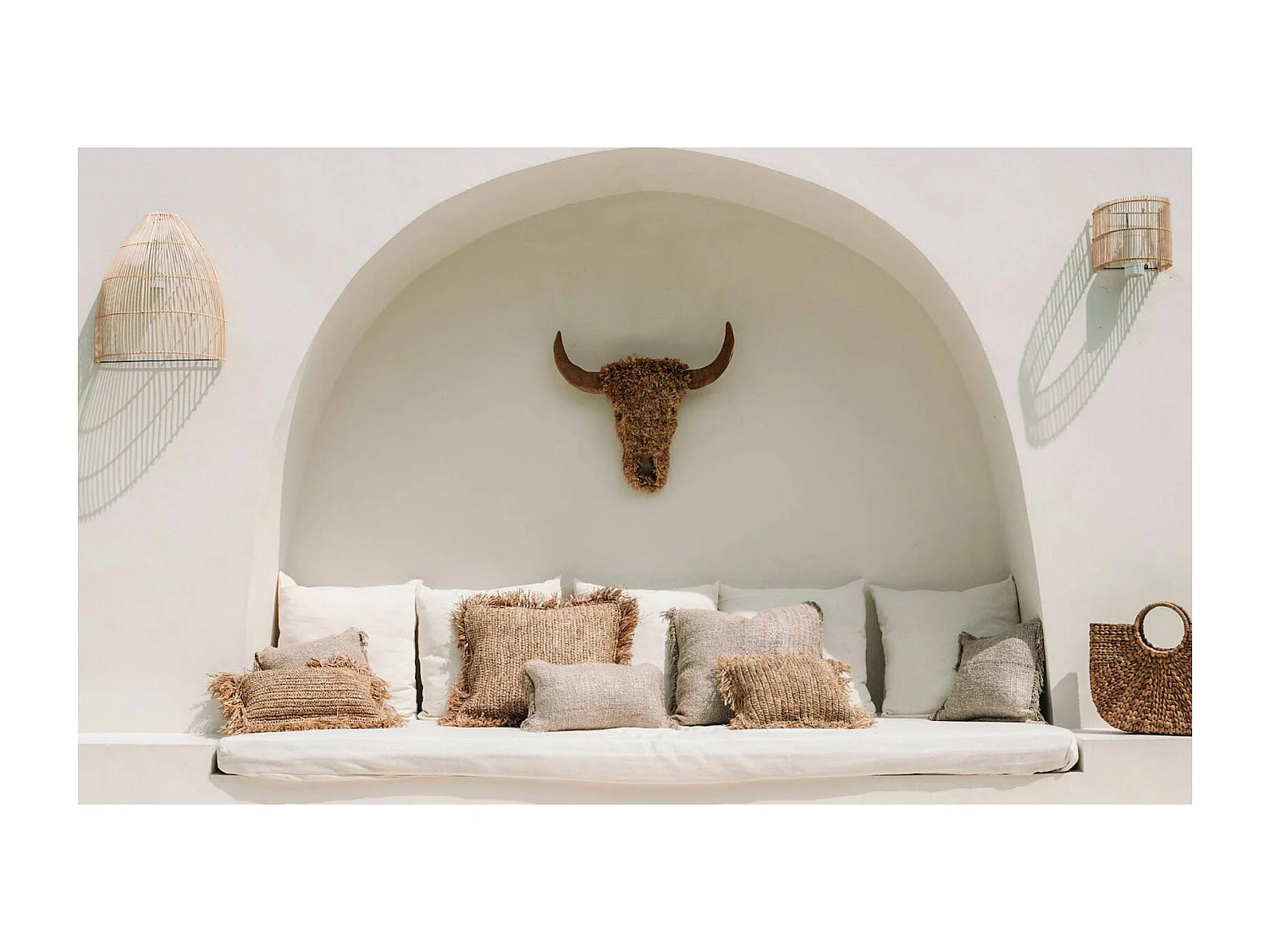 Applique Gigi en rotin par Bazar Bizar