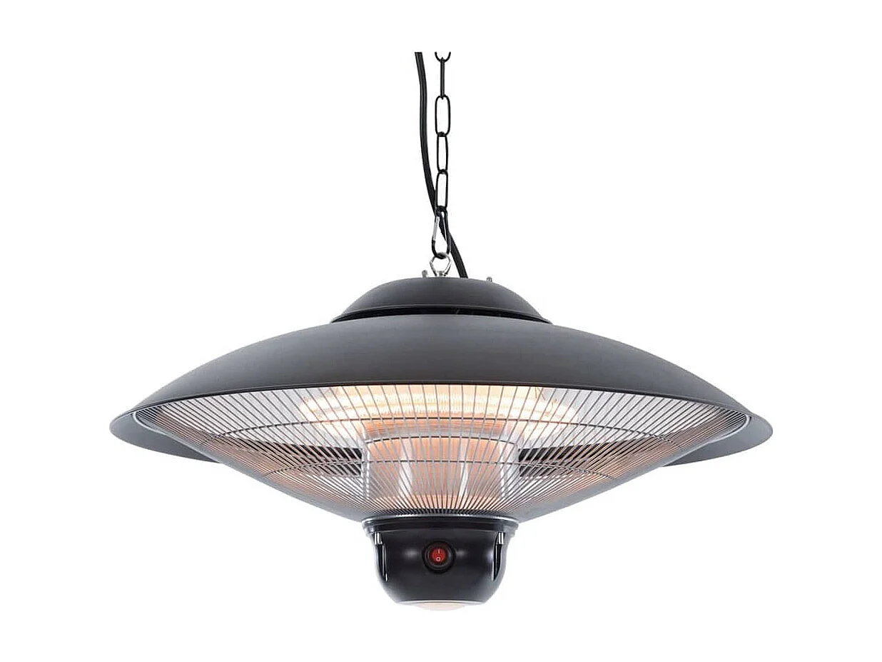 Deckenheizstrahler Sirius 2100 W Halogen Schwarz CE09B