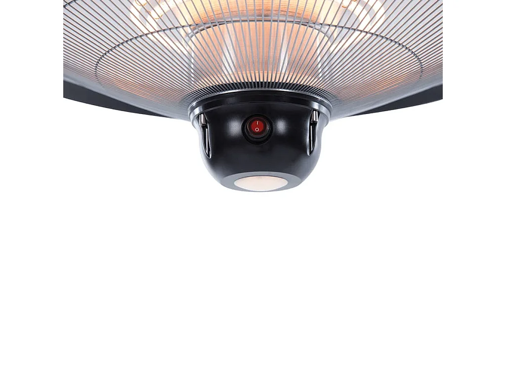 Deckenheizstrahler Sirius 2100 W Halogen Schwarz CE09B