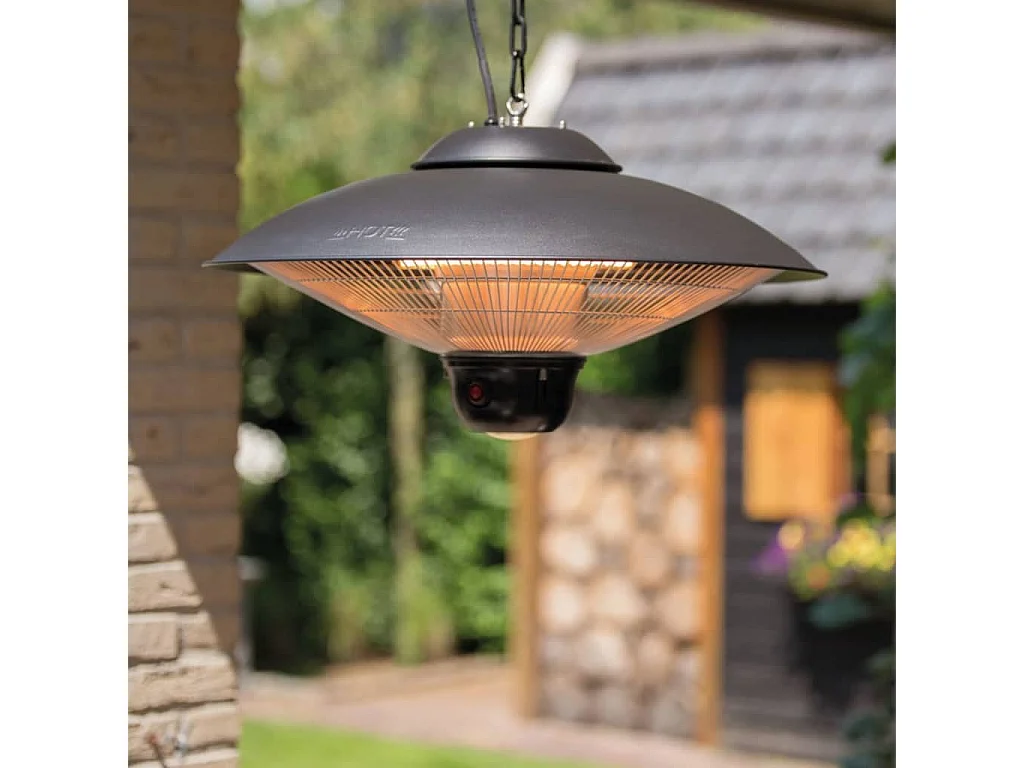 Deckenheizstrahler Sirius 2100 W Halogen Schwarz CE09B