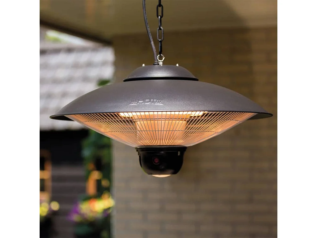 Deckenheizstrahler Sirius 2100 W Halogen Schwarz CE09B