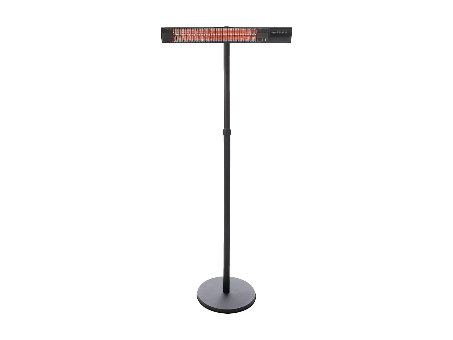 Chauffage sur pied Royal Diamond Dark 2500 W Noir