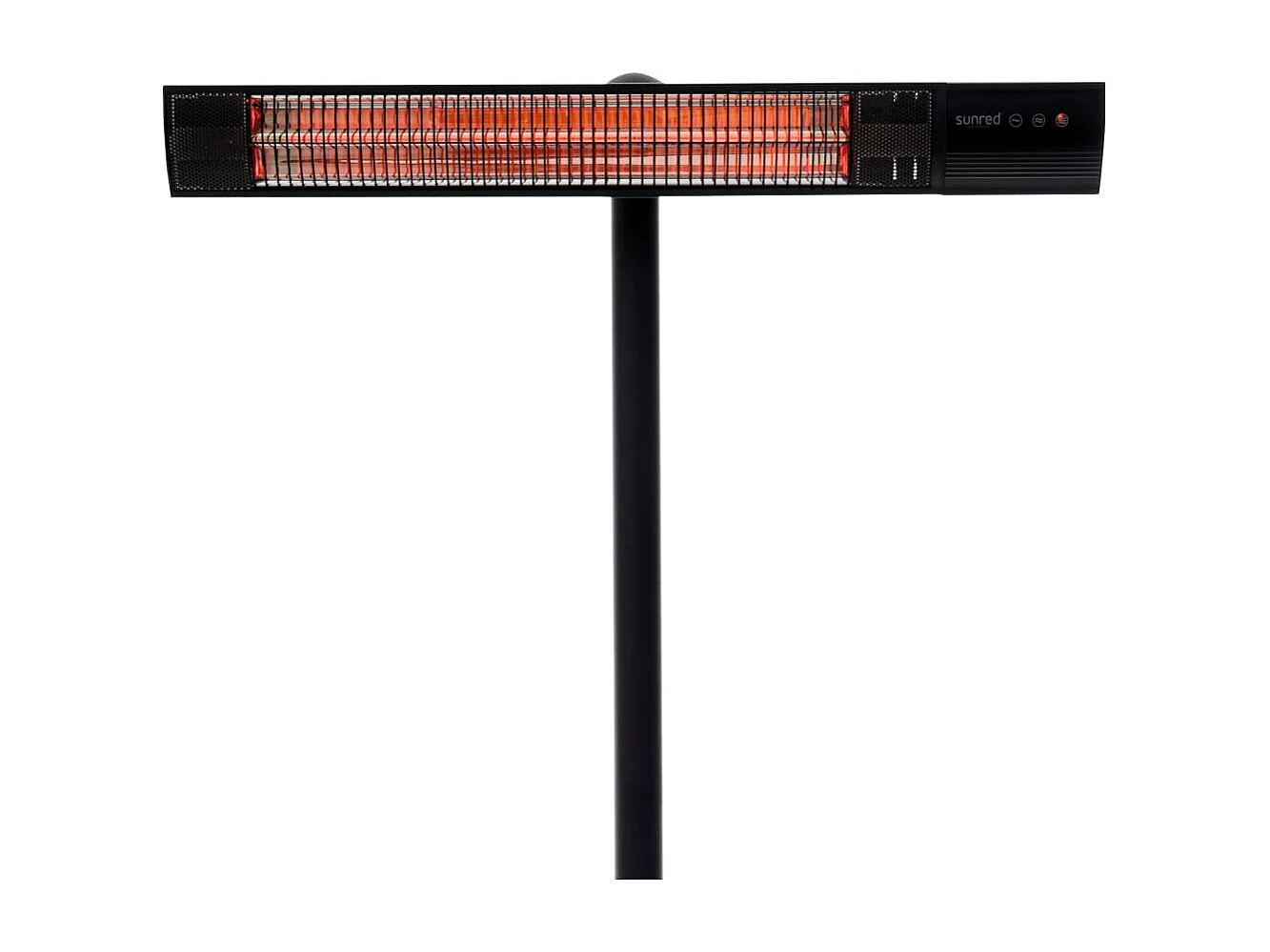 Chauffage sur pied Royal Diamond Dark 2500 W Noir
