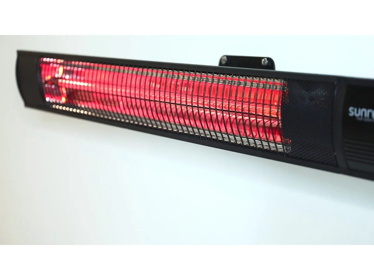 Wandverwarmer Royal Diamond Dark 2000 W Rose Gold Carbon zwart