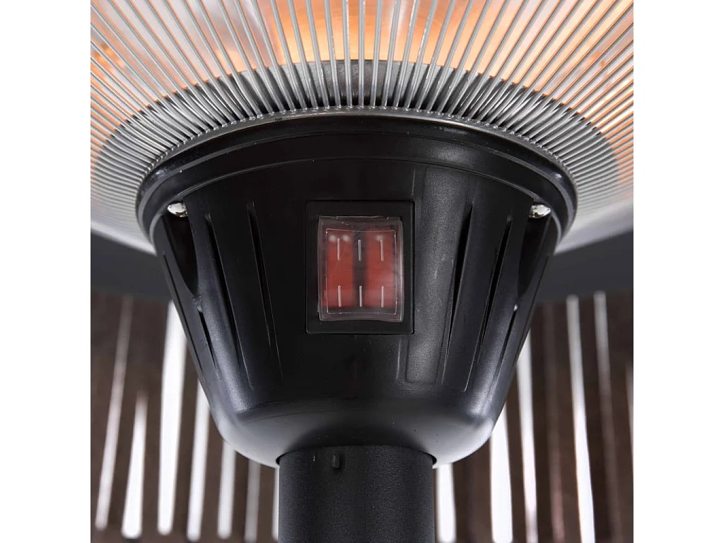 Radiatore a Piedistallo Artix Corda 2100 W Alogeno Marrone