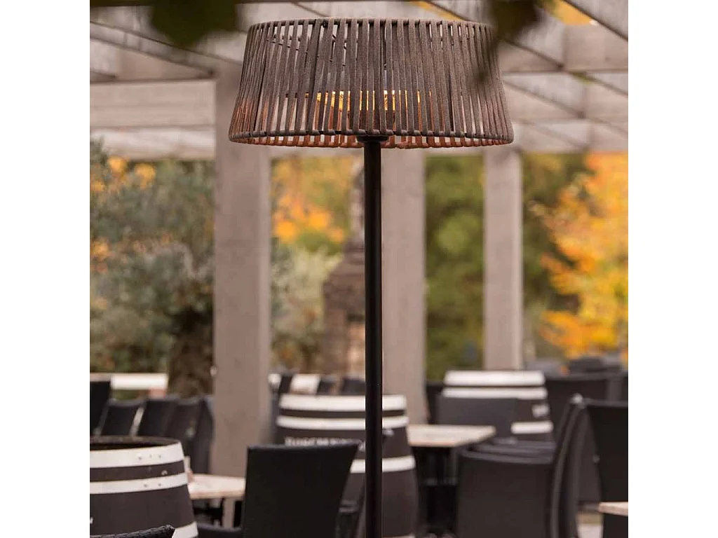 Radiatore a Piedistallo Artix Corda 2100 W Alogeno Marrone