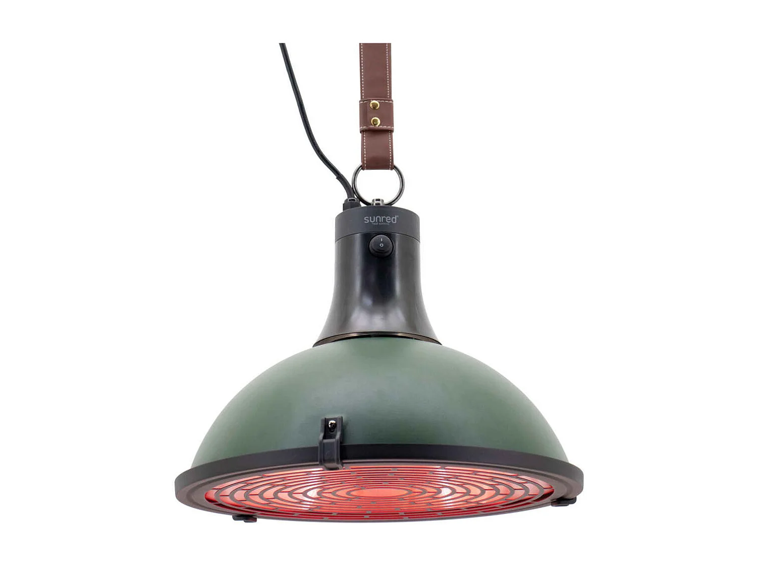 Chauffage suspendu Indus Ultra Jade Smart 2100 W doré rose vert