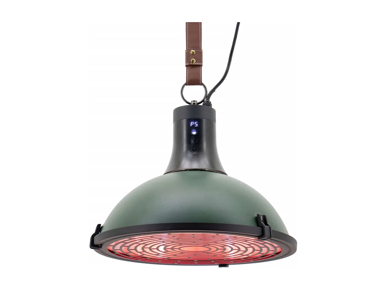 Chauffage suspendu Indus Ultra Jade Smart 2100 W doré rose vert