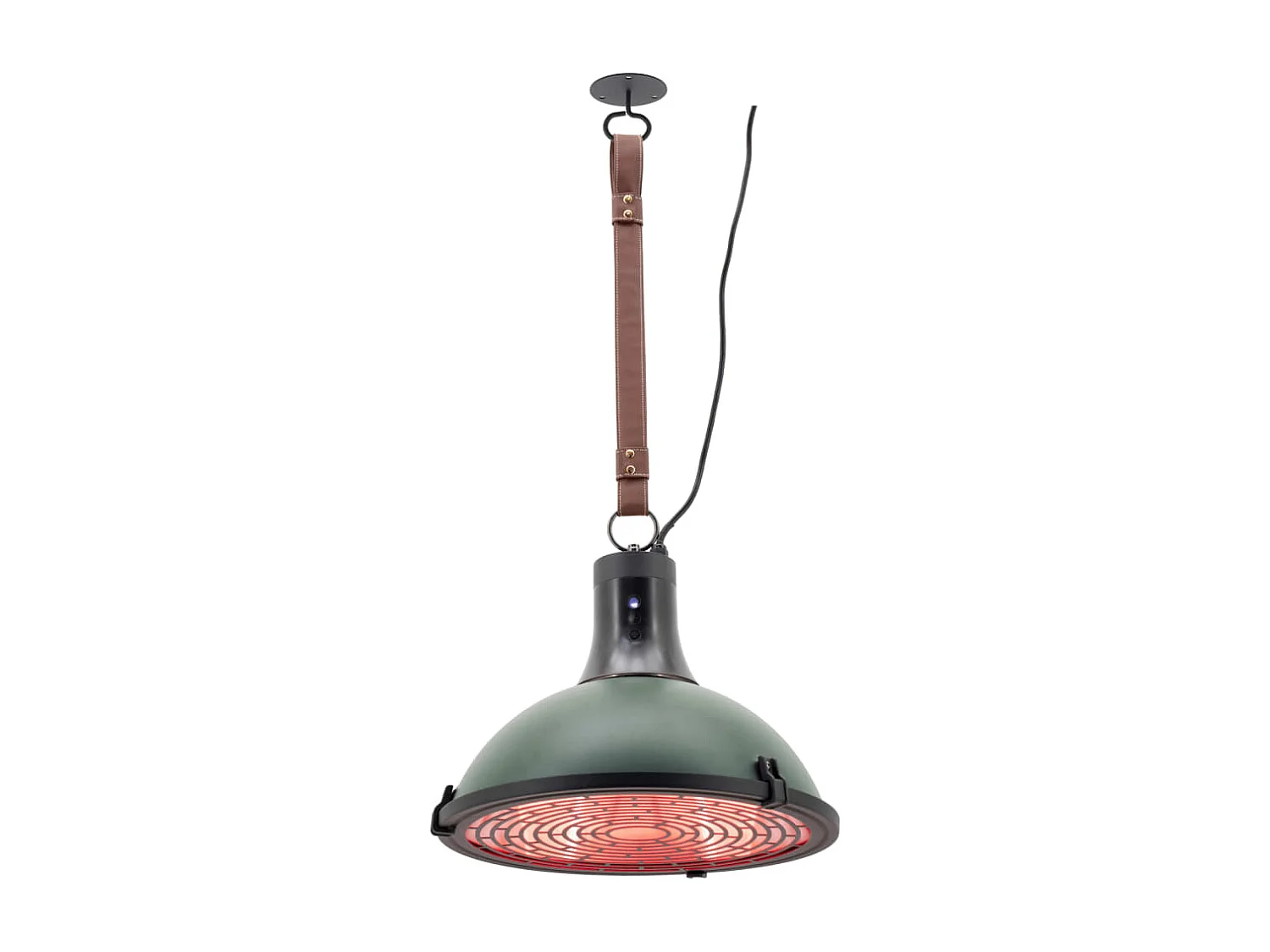 Chauffage suspendu Indus Ultra Jade Smart 2100 W doré rose vert