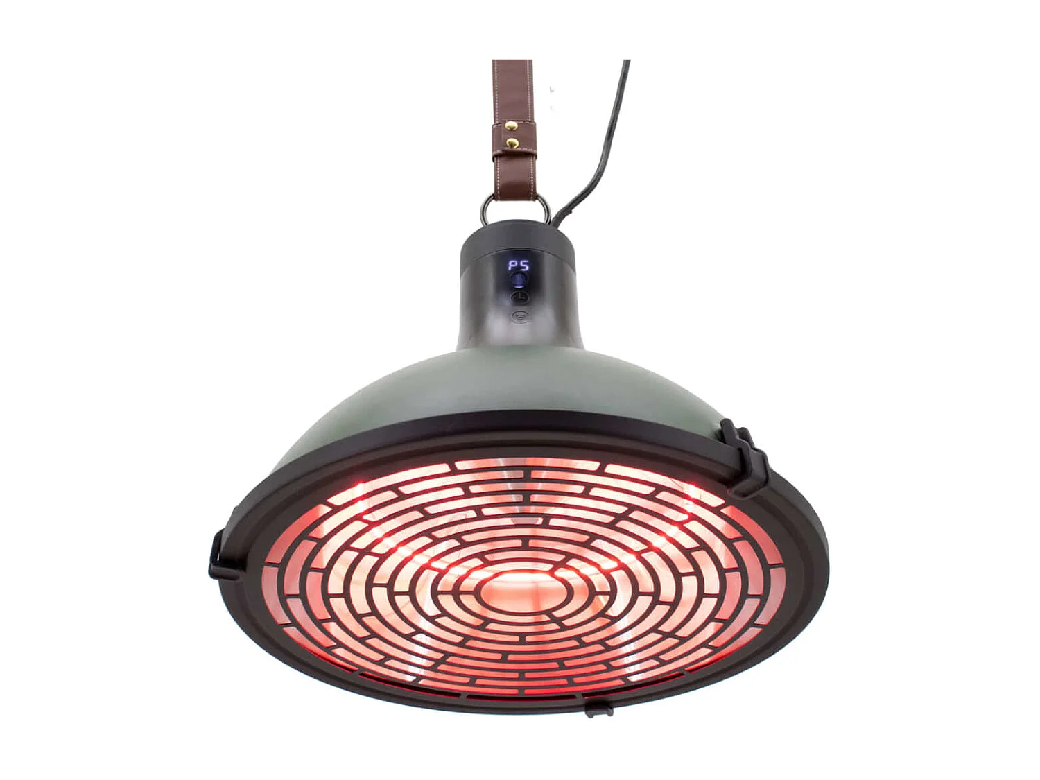 Chauffage suspendu Indus Ultra Jade Smart 2100 W doré rose vert