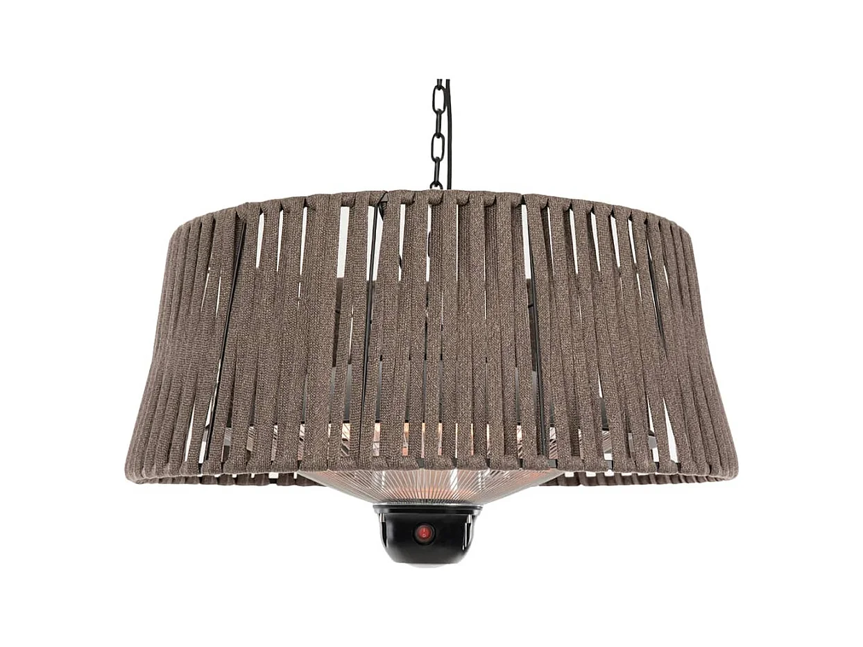 Hangende verwarmer Artix Corda 1800 W halogeen bruin