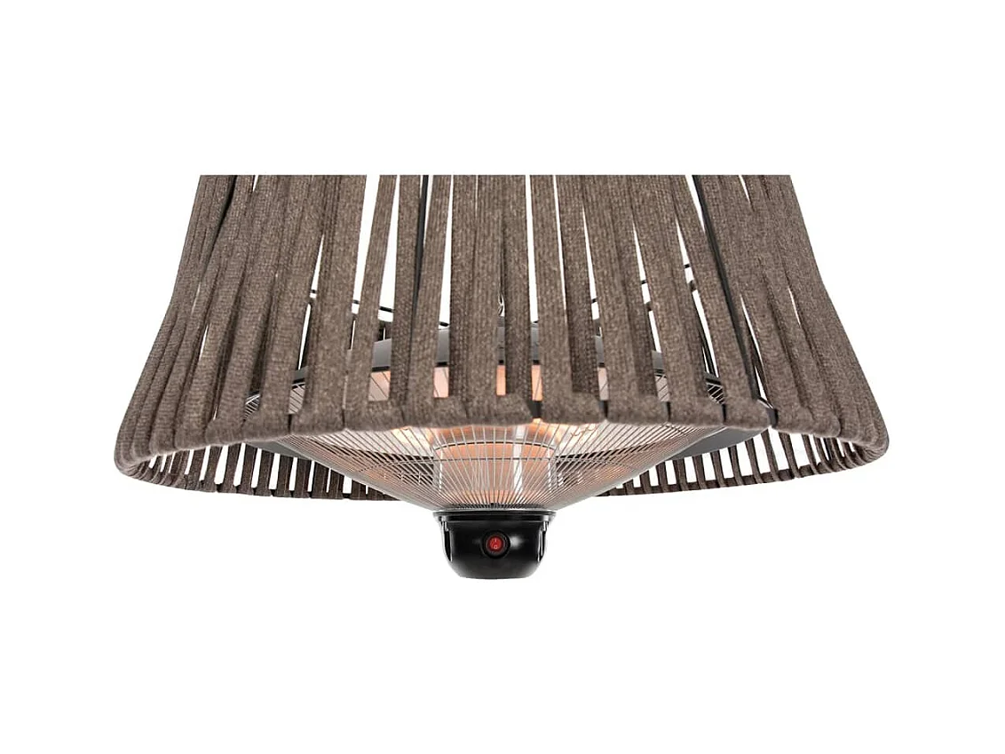 Hangende verwarmer Artix Corda 1800 W halogeen bruin