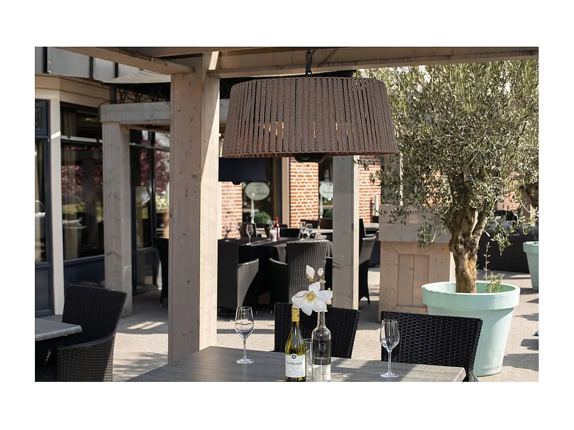 Radiatore a Soffitto Artix Corda 1800 W Alogeno Marrone