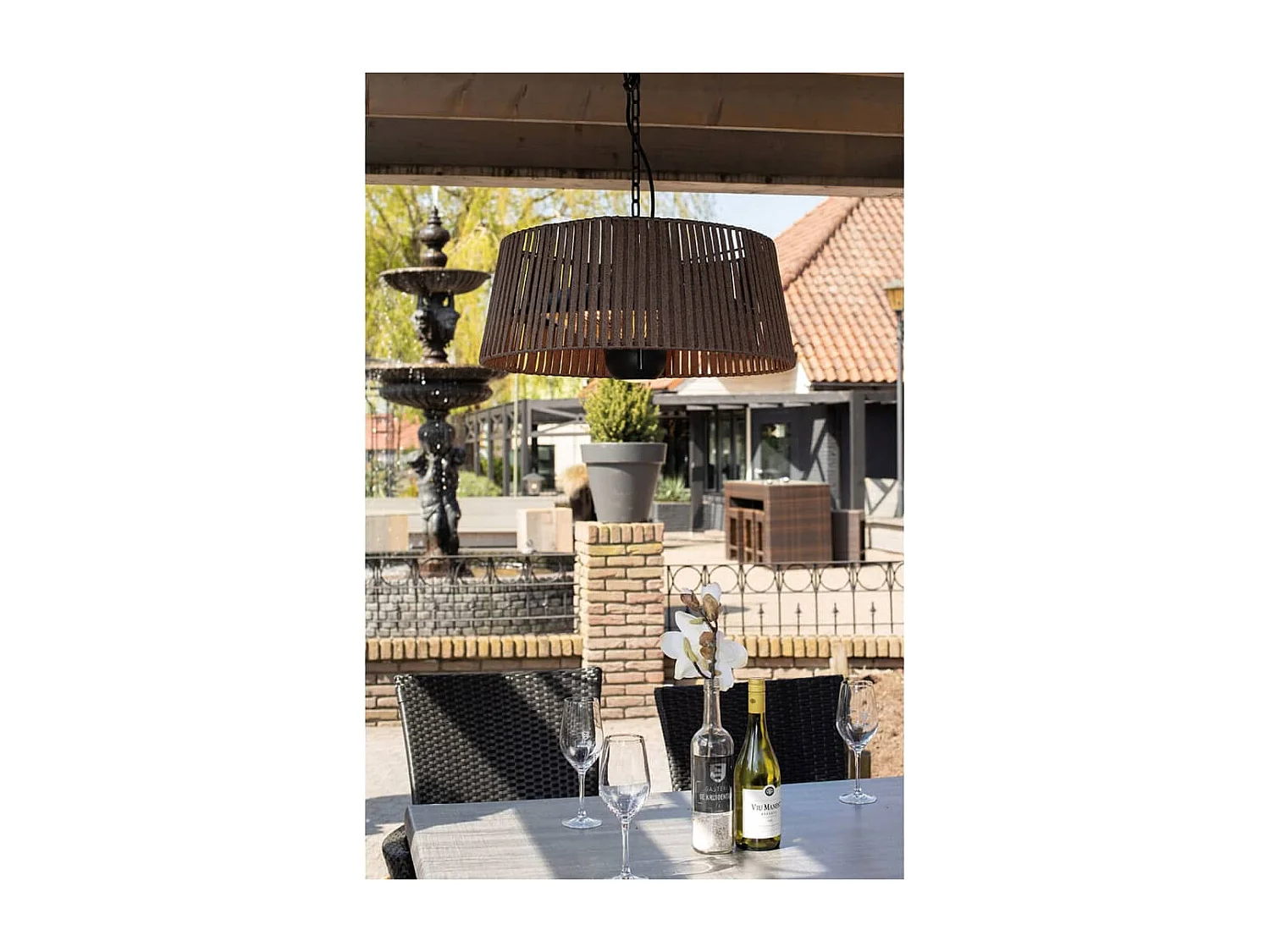 Radiatore a Soffitto Artix Corda 1800 W Alogeno Marrone