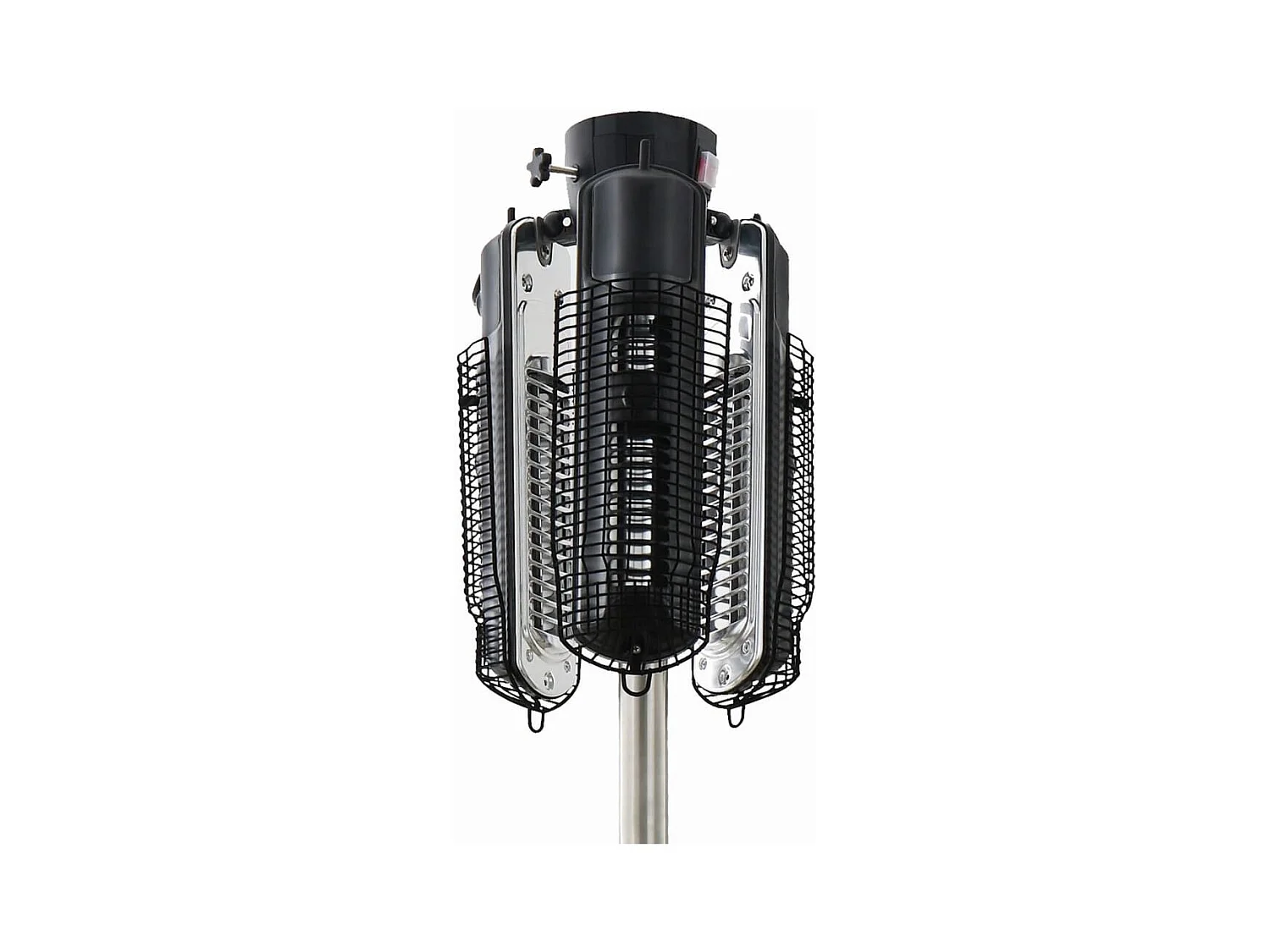 Parasolverwarming 2000 W halogeen zwart en zilver PH10
