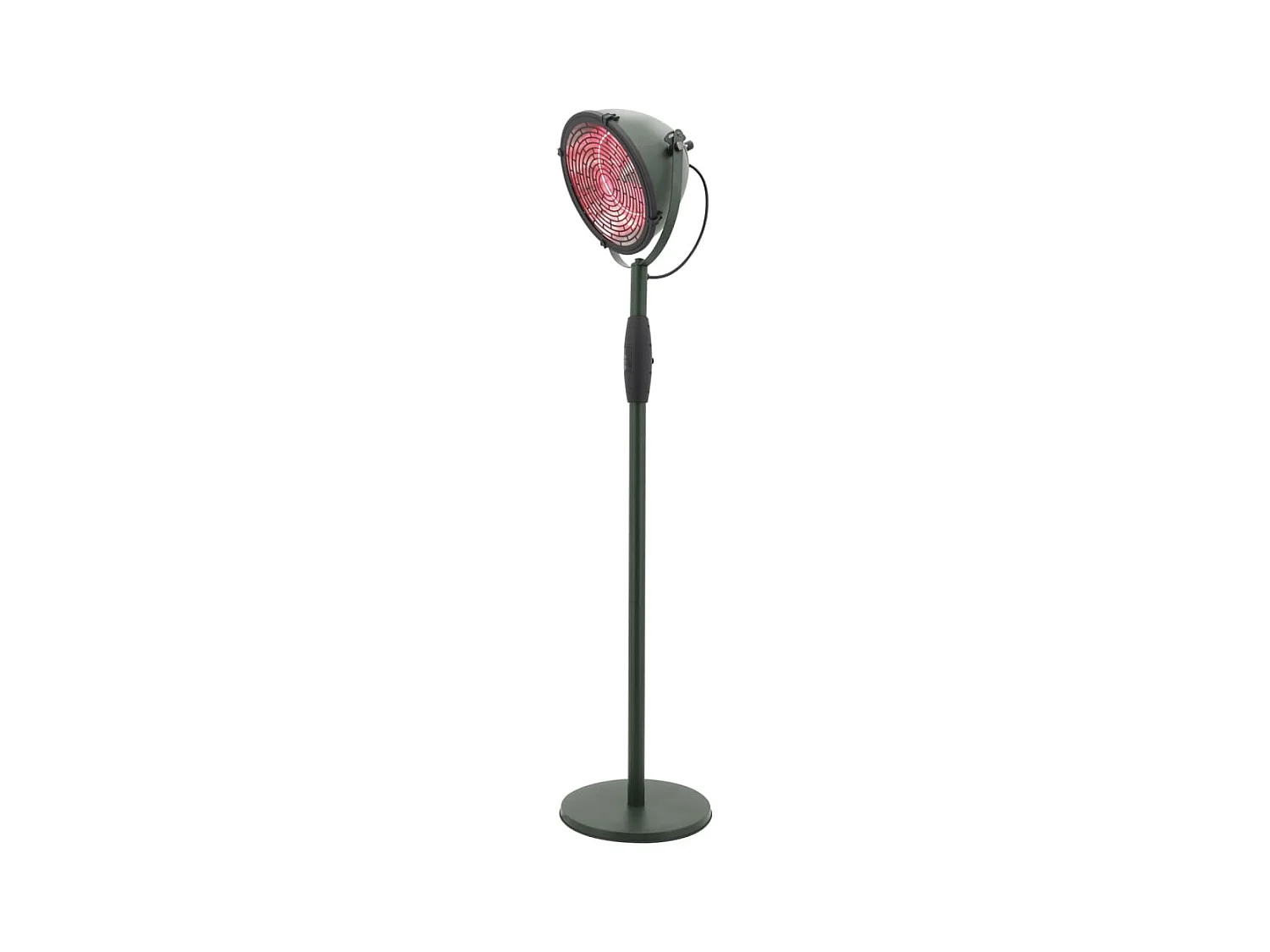 Chauffage sur pied Indus Ultra Jade Smart 2100 W doré rose vert