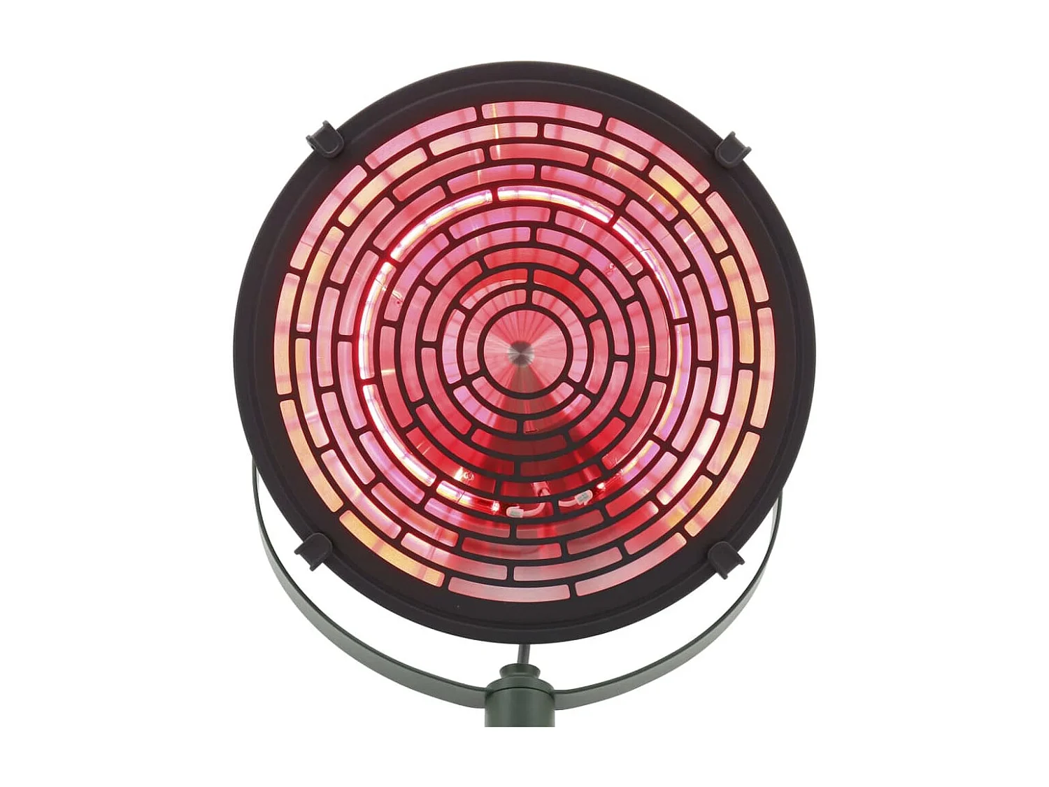 Chauffage sur pied Indus Ultra Jade Smart 2100 W doré rose vert