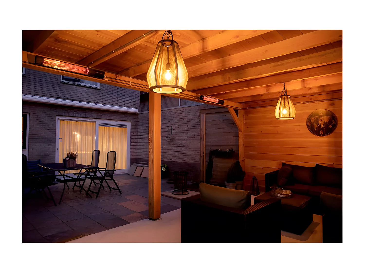 Chauffage mural Royal Diamond Dark 2500 W Carbone Noir