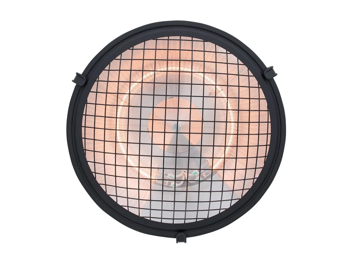 Chauffage suspendu Indus II 2100 W Halogène Noir