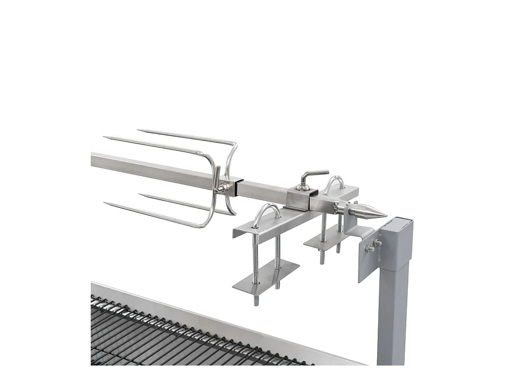 Rôtissoire pour barbecue électrique Acier inoxydable