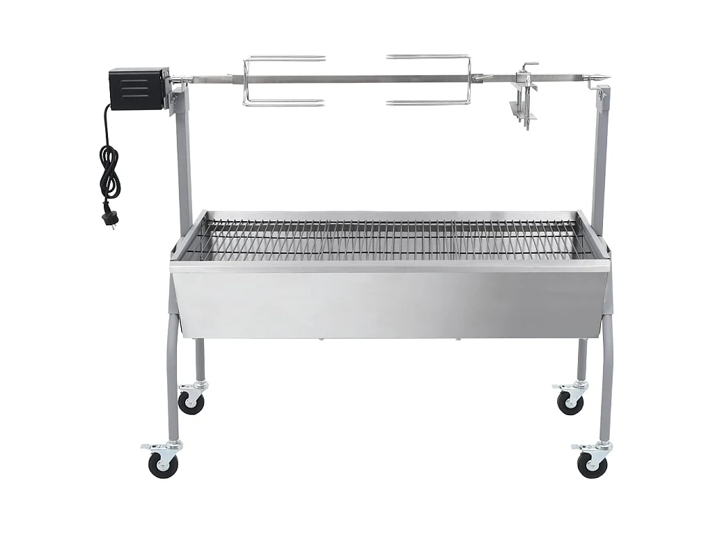 Rôtissoire pour barbecue électrique Acier inoxydable