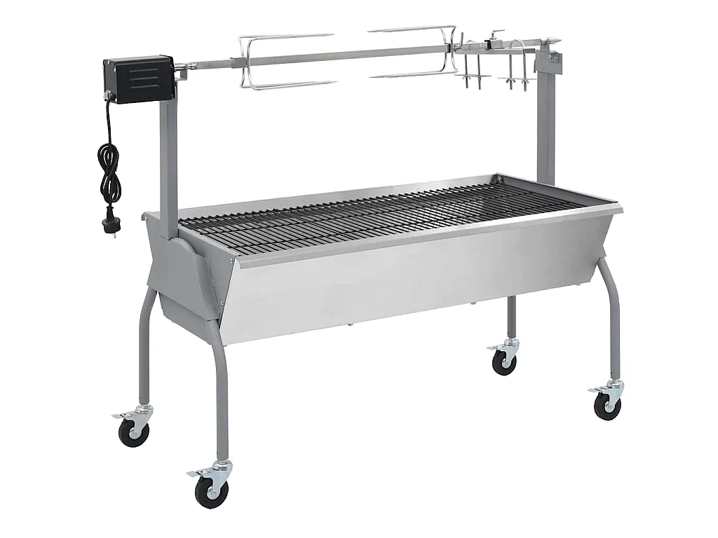 Spanferkelgrill Metzgergrill mit elektrischem Antrieb