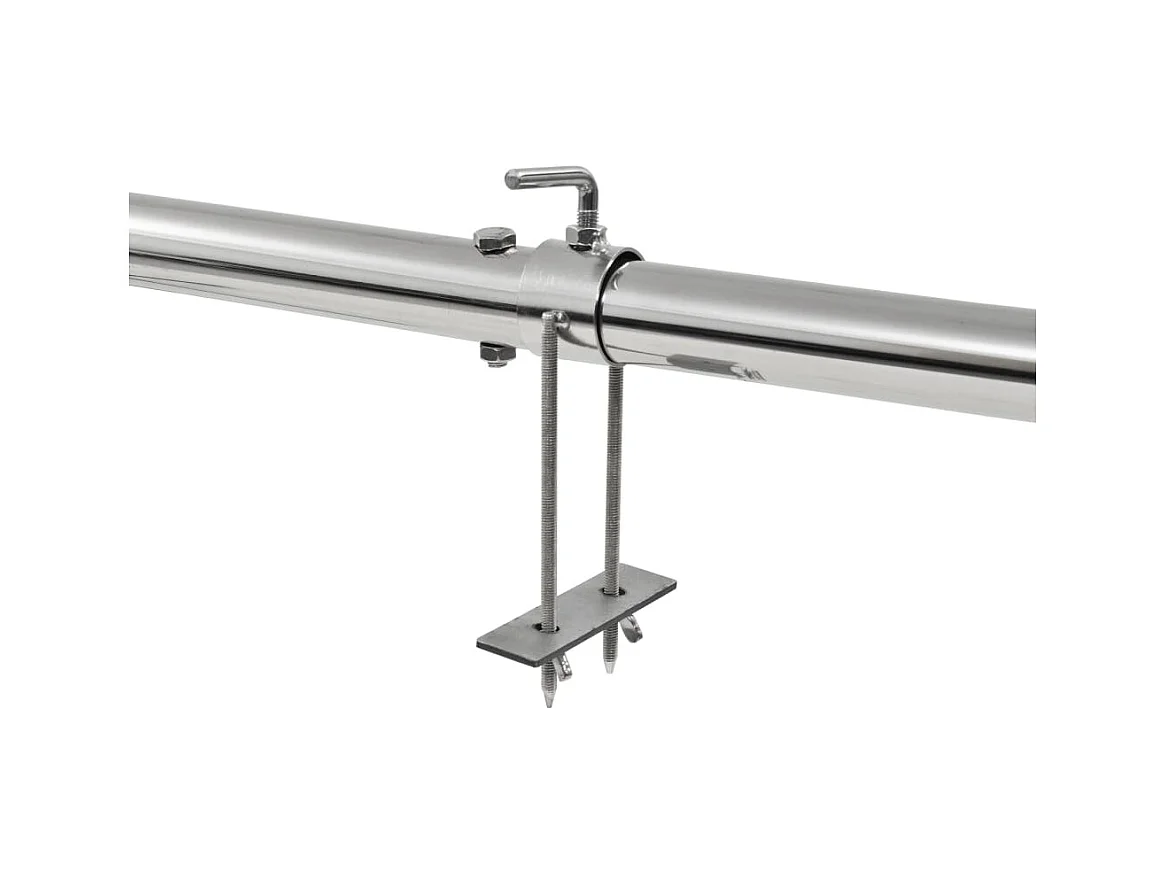 Barbecue automatique et moteur acier inoxydable 150x46,5x82,5cm