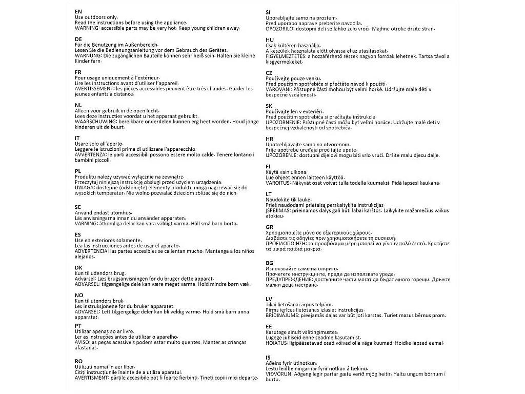 Griglia Barbecue a Gas 4+1 Fornelli Argento