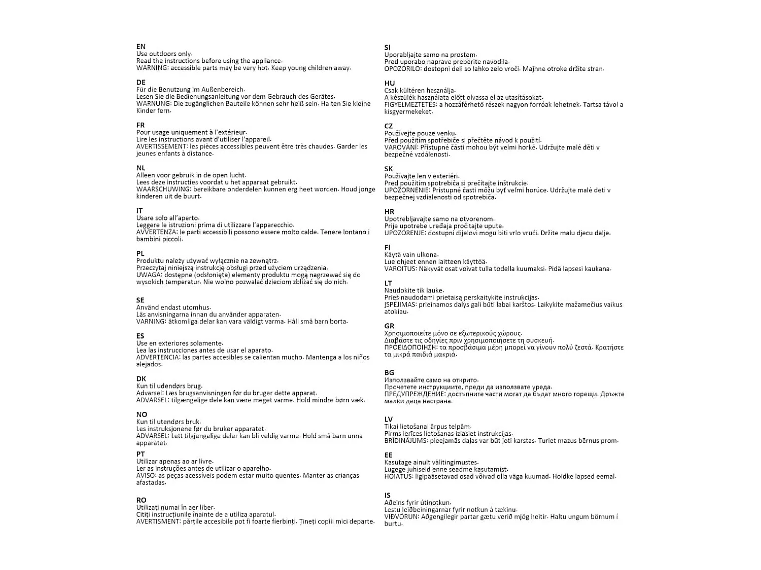 Barbecue e Griglia a Gas 4+1 Fornelli Nero