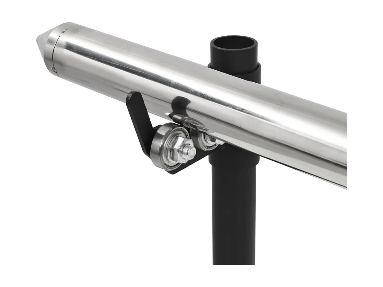 Barbacoa grill automática motor acero inoxidable 207x45x81 cm