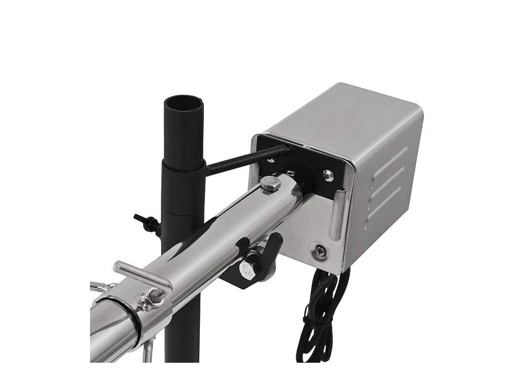 Gril de barbecue automatique avec moteur Inox 207x45x81 cm