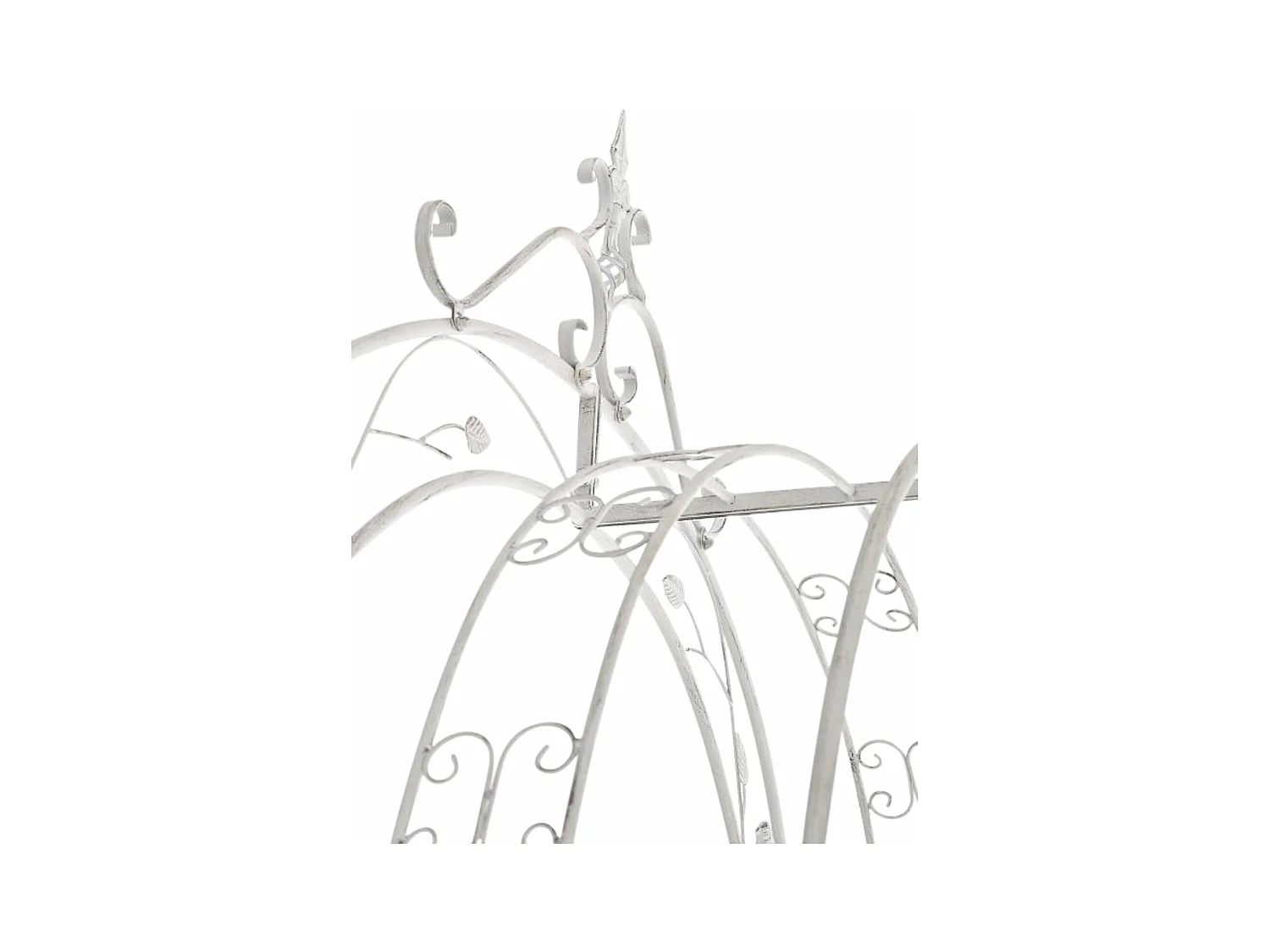 Rozenboog - Metalen & Metaal - antiek/wit - Grenada